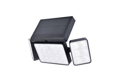 Tuda solar lamp zwart led 13w