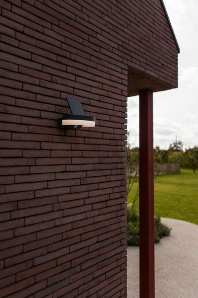 Runda solar wandlamp