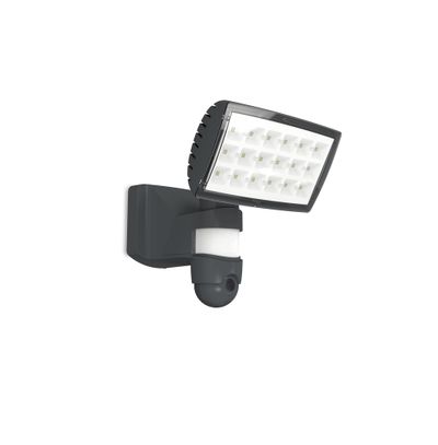 Peri wandlamp security light met sensor grijs led