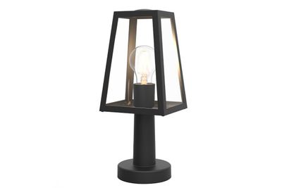 Fia réverbère de jardin noir mat e27 40w