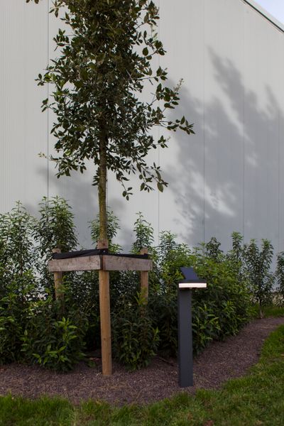 Runda solar tuinpaal