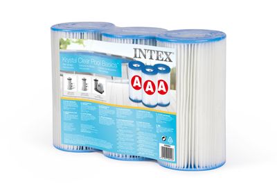 Set de 3 cartouches filtrantes type A