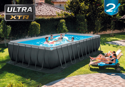 Ultra XTR rectangular frame pool set 732x366x132cm