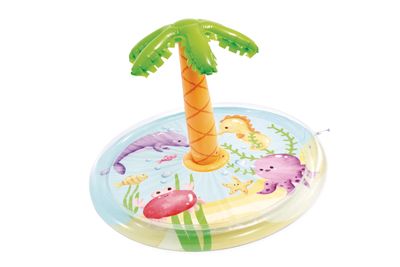 Piscine à jets palmier