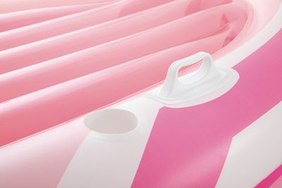 Pink paradise boat float