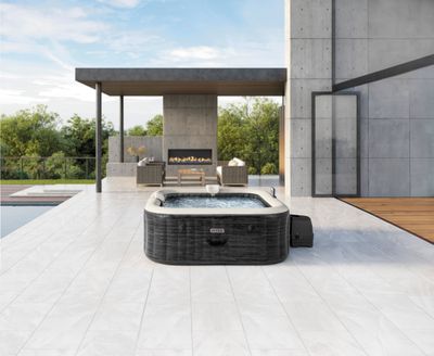 Purespa greystone carré set 6 personnes