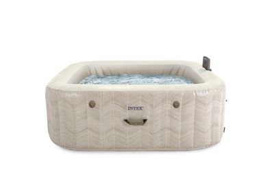Chevron spa carré hot tube 6 personnes
