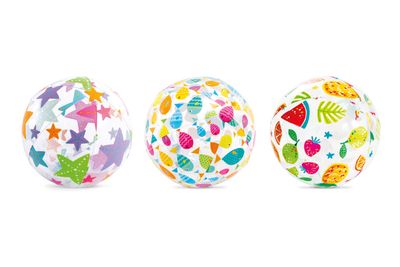 Strandbal lively print
