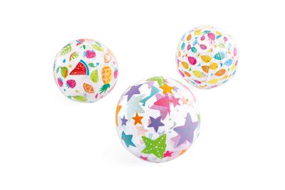Strandbal lively print
