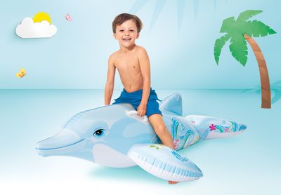 Lil' dolphin ride-on
