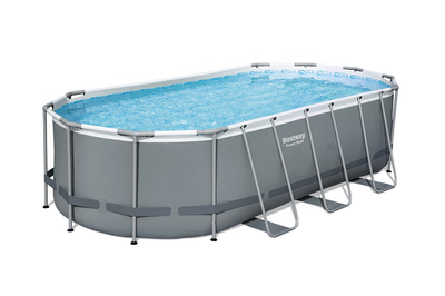Zwembad Power Steel oval pool set