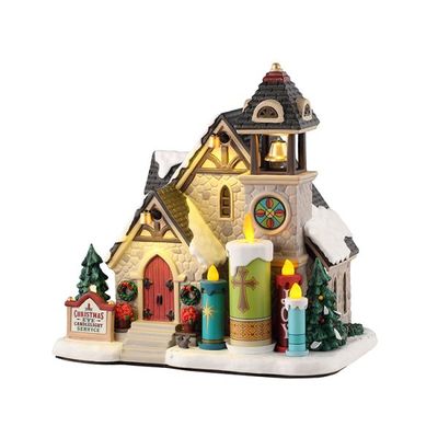 Église aux chandelles