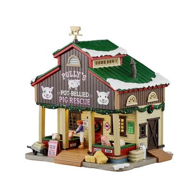 Refuge pour cochons potelés chez polly