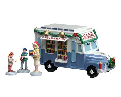 Bookmobile, set of 4