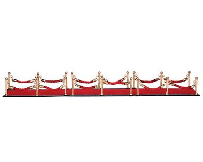 Red carpet, set of 7