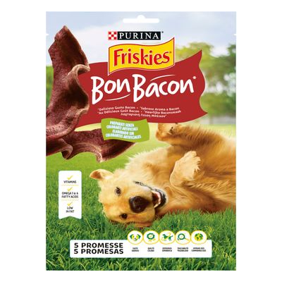 Friskies bon bacon hondensnacks  baconsmaak 120g