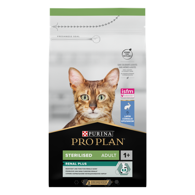 PROPLAN Sterilised Renal Adult Cat Lapin 1.5kg