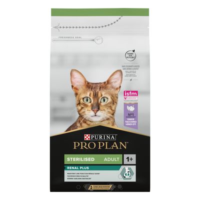PROPLAN Sterilised Renal Adult Cat Kalkoen 1.5kg