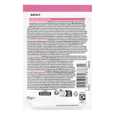 PRO PLAN Alimentation Humide Delicate Poisson 85g