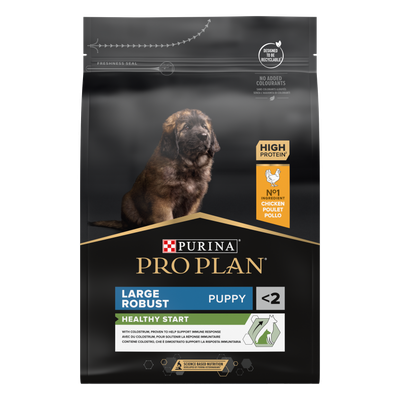 Pro plan healthy start aliment chien croquettes chiot large robust poulet 3kg