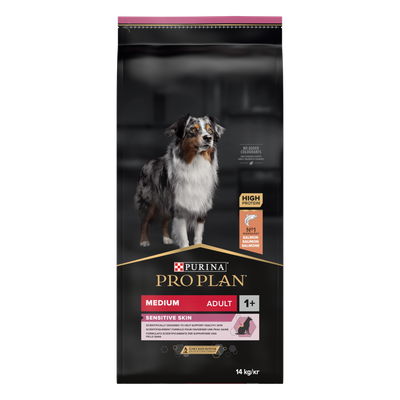 PRO PLAN Medium Adulte Sensitive Skin Saumon 14kg
