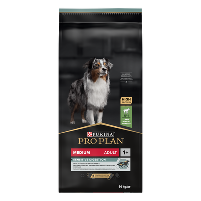 PRO PLAN Medium Adulte Sensitive Digestion Agneau 14kg