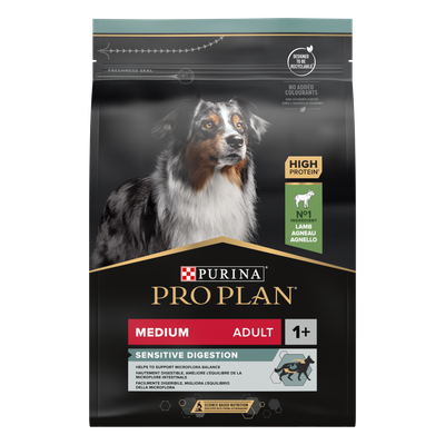 PRO PLAN Medium Adulte Sensitive Digestion Agneau 3kg