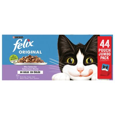 Sélection mixte en gelée 44x85gr - felix