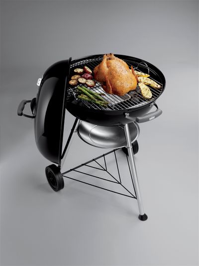 Houtskoolbarbecue Compact Kettle Ø57cm zwart