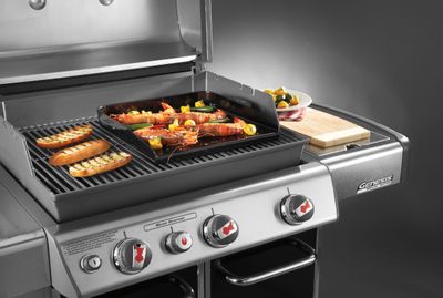 Deluxe Plancha in geëmailleerd gietijzer, voor barbecues vanaf Q 3000