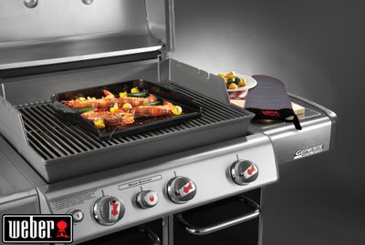 Deluxe Plancha in geëmailleerd gietijzer, voor barbecues vanaf Q 3000