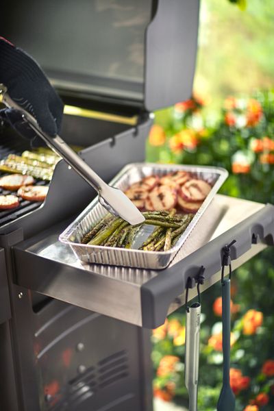 WEBER BARQUETTES EN ALUMINIUM XL, 5 PCS