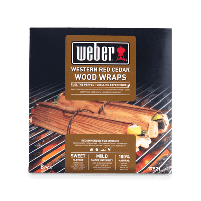 WEBER WOOD WRAPS WESTERN RED CEDAR