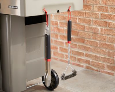 WEBER DRIEZIJDIGE BORSTEL GROOT 46 CM