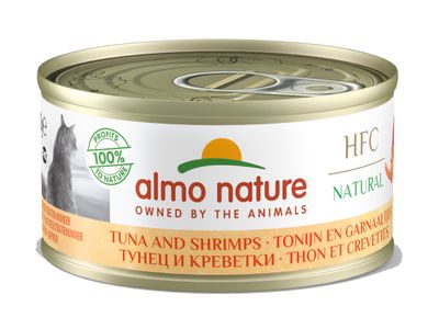 70g Natural tonijn garnaaltjes