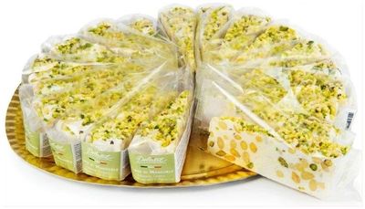 Nougattaart amandel & pistache