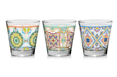 Waterglas valencia set van 3
