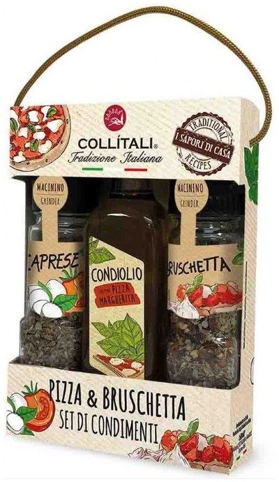 Pizza & bruschetta set