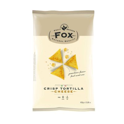 Tortila nacho cheese 450g