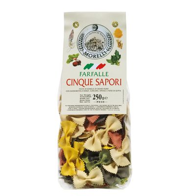 Farfalle 5 colors 250g
