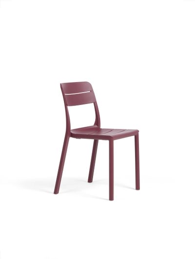 Cassia bistrot stoel borgogna