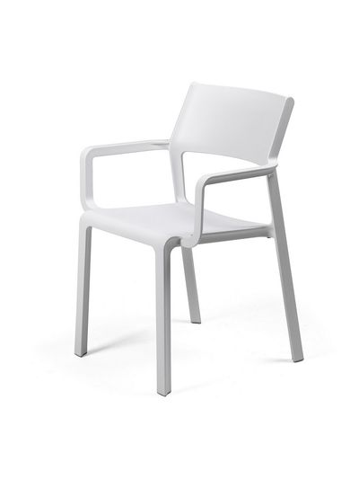Trill armchair bianco