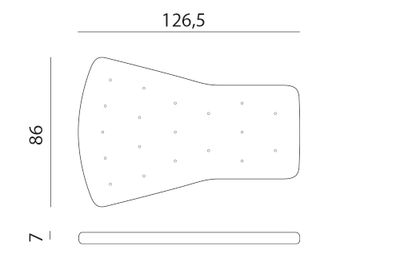 Cuscino Folio Comfort Felce Sunbrella