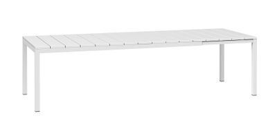 Table Rio extensible 210-280cm bianco plateau DurelTOP