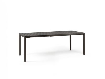 Tevere tafel verlengbaar 147cm antraciet