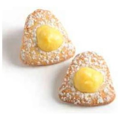 Koekjes paasklokken met citroenconfituur