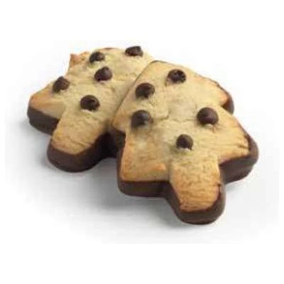 Koekjes kerstboom chocolade