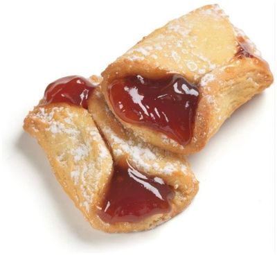 Koekjes aardbeien confituur