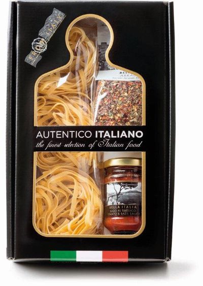 Set cadeau tagliatelle 250g, sauce & herbes