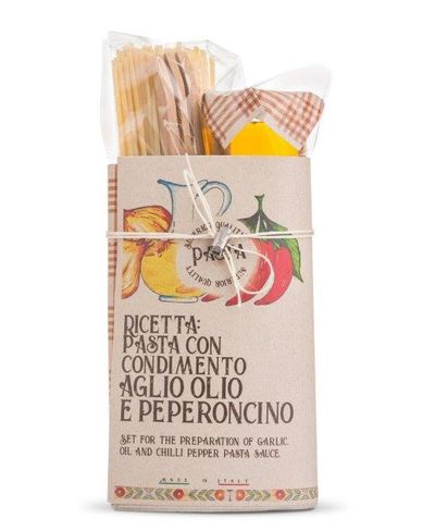 Set cadeau pasta aglio-olio-peperoncino
